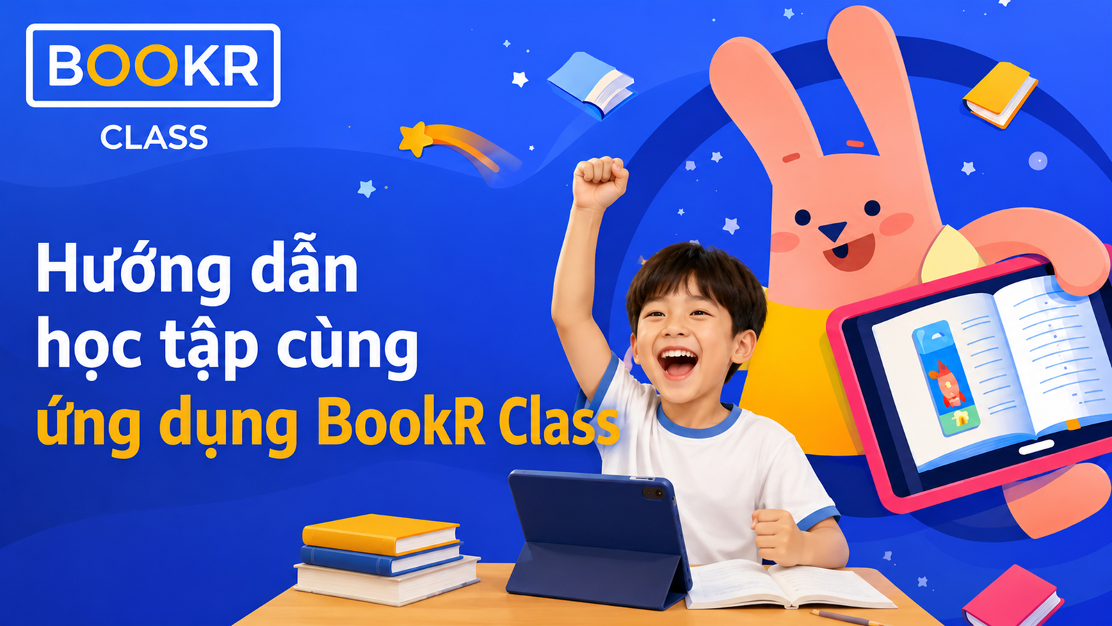 Hướng dẫn học tập cùng ứng dụng BookR Class