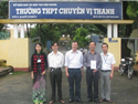 Image Trường THPT Chuyên Vị Thanh, Hậu Giang với cuộc thi IOE.