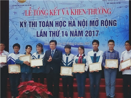 Image Đề thi toán học Hà Nội mở rộng 2018 hoàn toàn bằng tiếng Anh