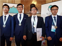Image 9 học sinh Việt Nam dự Olympic Vật lý, Hóa học quốc tế 2018 đều giành huy chương