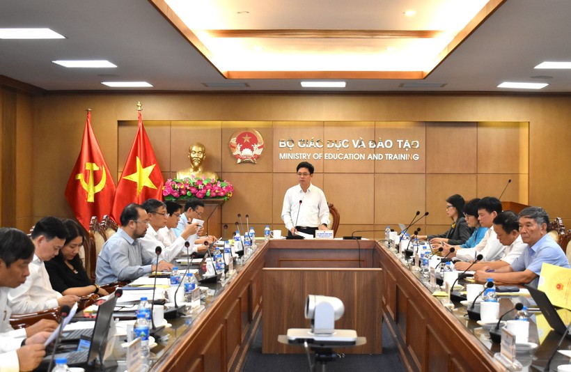 Image Tham vấn ý kiến chuyên gia về báo cáo đánh giá tổng kết giáo dục phổ thông