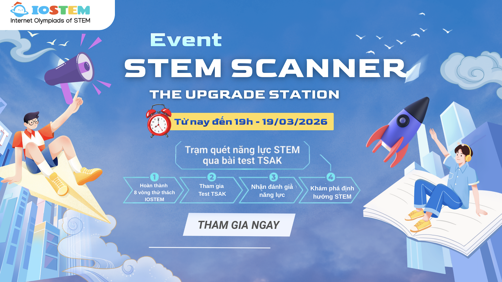 [Event] STEM Scanner - The Update Station: Định vị năng lực số, rinh quà tặng cực chill