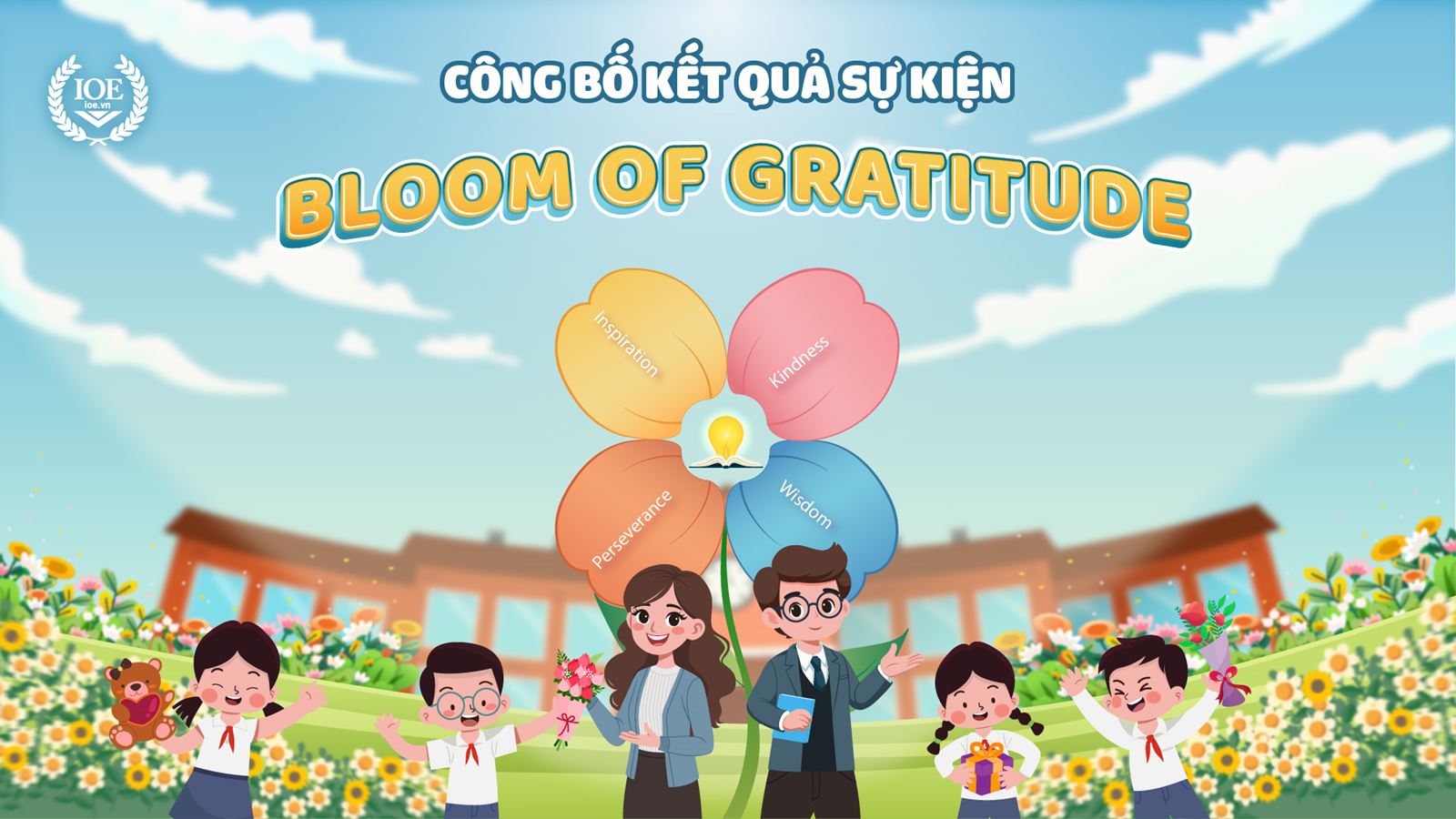 Công bố kết quả sự kiện "Bloom of Gratitude"