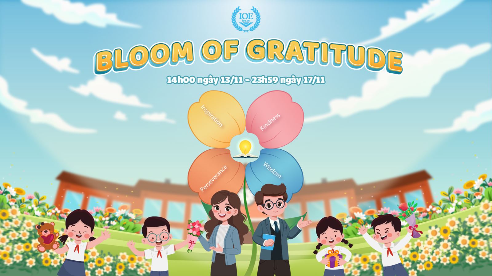 Bloom of Gratitude - Nơi đóa hoa tri ân nở rộ trong trái tim học trò