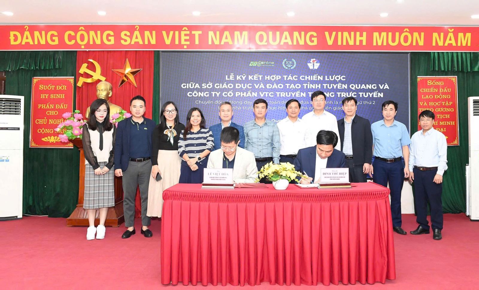 VTC Online và Sở GD&ĐT Tuyên Quang hợp tác chiến lược: Thúc đẩy chuyển đổi số - phát triển giáo dục toàn diện, đưa tiếng Anh thành ngôn ngữ thứ hai trong nhà trường