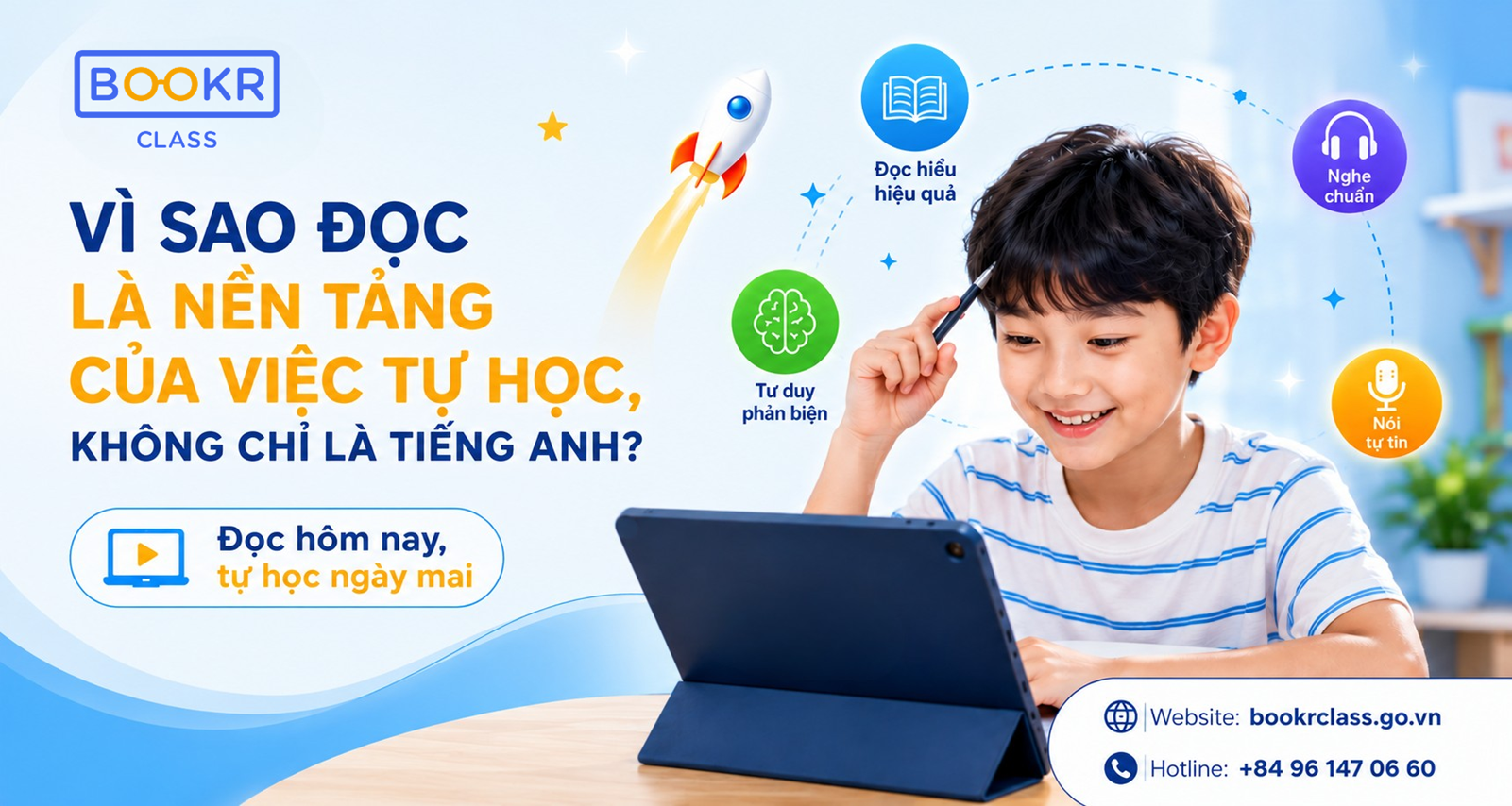 VÌ SAO ĐỌC LÀ NỀN TẢNG CỦA VIỆC TỰ HỌC, KHÔNG CHỈ LÀ TIẾNG ANH?