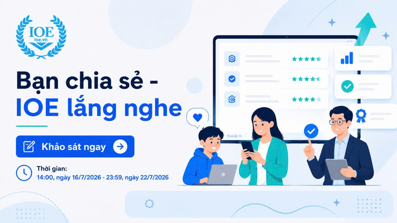 Bạn chia sẻ - IOE lắng nghe (2026)